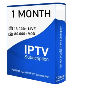 1 month iptv subscription