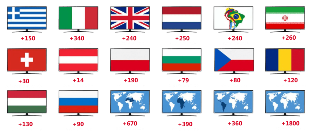 IPTV Channels Liste 2 iptv channels